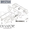 Bristan Bright Wall Mounted Basin Mixer Tap Spares